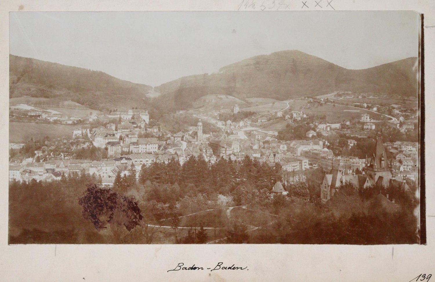 Große Abbildung Nr.1: 142-2264 Baden-Baden.: (Deutschland)