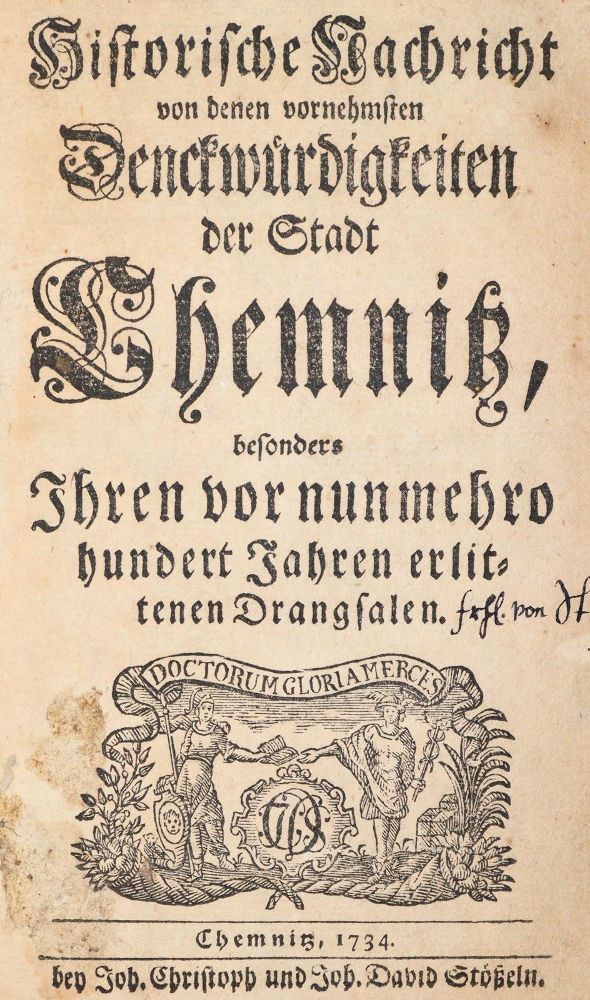 Große Abbildung Nr.1: 142-2281 (Richter,J.G.).: (Deutschland, Chemnitz)