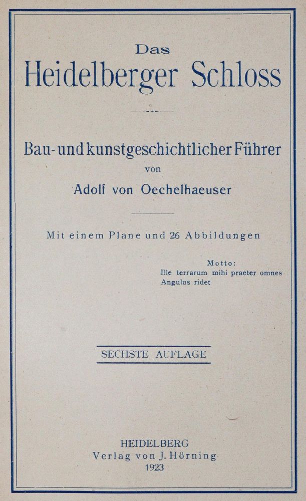 Große Abbildung Nr.1: 142-2302 Konvolut.: (Deutschland, Heidelberg)