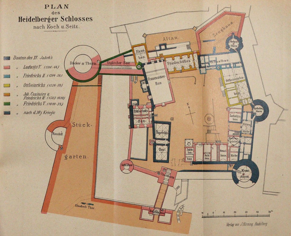 Große Abbildung Nr.2: 142-2302 Konvolut.: (Deutschland, Heidelberg)