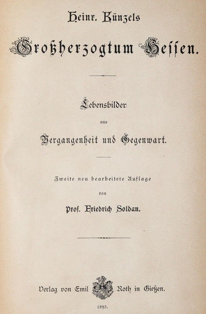 Große Abbildung Nr.1: 142-2304 Konvolut.: (Deutschland, Hessen)