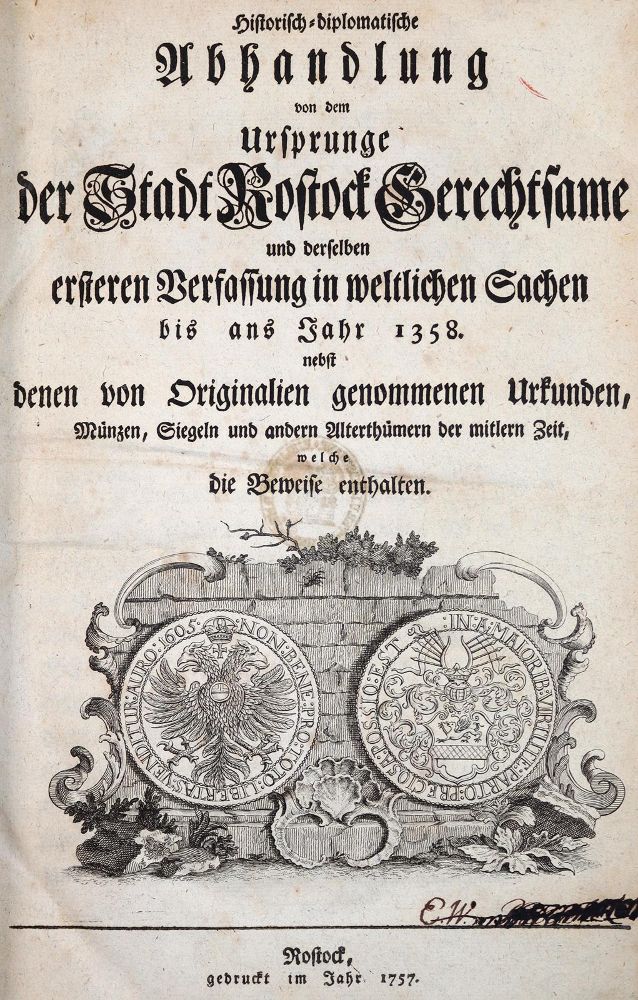 Große Abbildung Nr.1: 142-2310 Nettelbladt,H.: (Deutschland, Juridica und Kriminologie, Rostock)