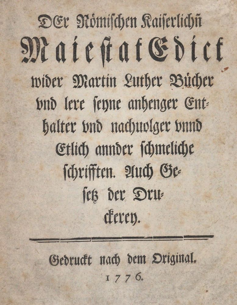 Große Abbildung Nr.1: 142-2314 Karl V., Kaiser HRR.: (Deutschland, Luther)