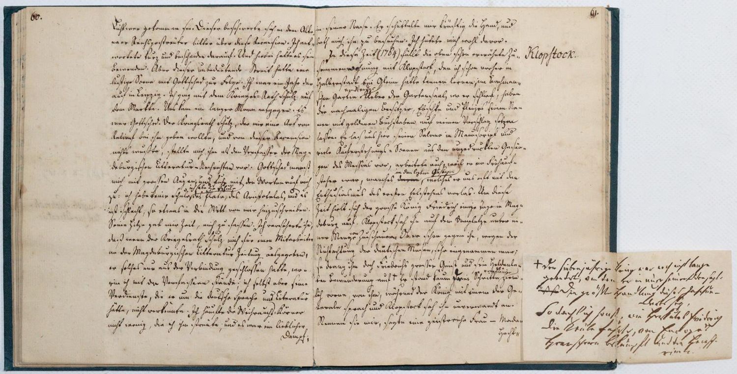 Große Abbildung Nr.2: 142-2315 Köpken,F.v.: (Deutschland, Magdeburg, Handschriften)