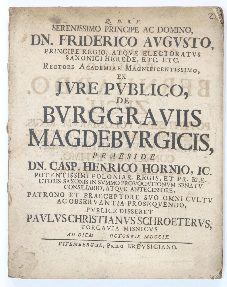 Große Abbildung Nr.1: 142-2316 Schroeter,P.C.: (Deutschland, Magdeburg)