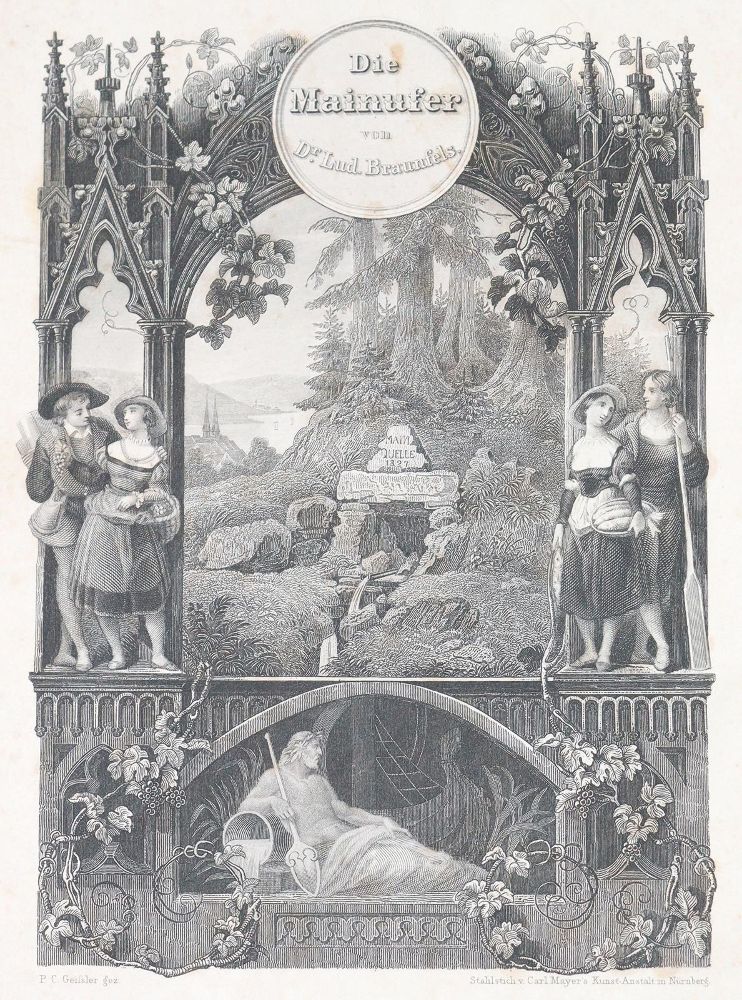 Große Abbildung Nr.1: 142-2317 Braunfels,L.: (Deutschland, Main)