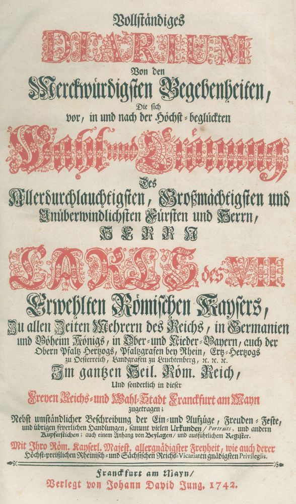 Große Abbildung Nr.1: 142-2328 (Olenschläger,J.D.v.).: (Deutschland)