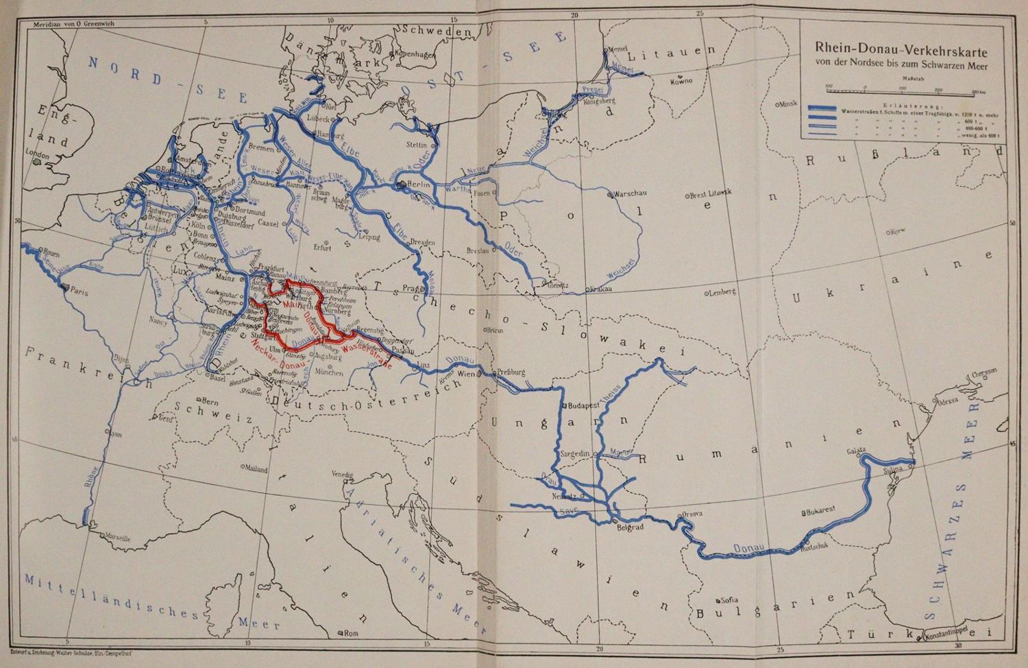 Große Abbildung Nr.3: 142-2341 Luebeck,J. (Hrsg.).: (Deutschland, Rhein-Donau)
