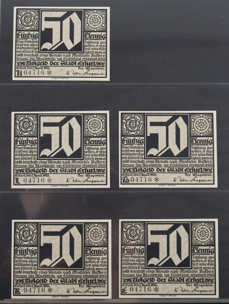 Große Abbildung Nr.3: 142-2356 Notgeld.: (Deutschland, Thüringen)