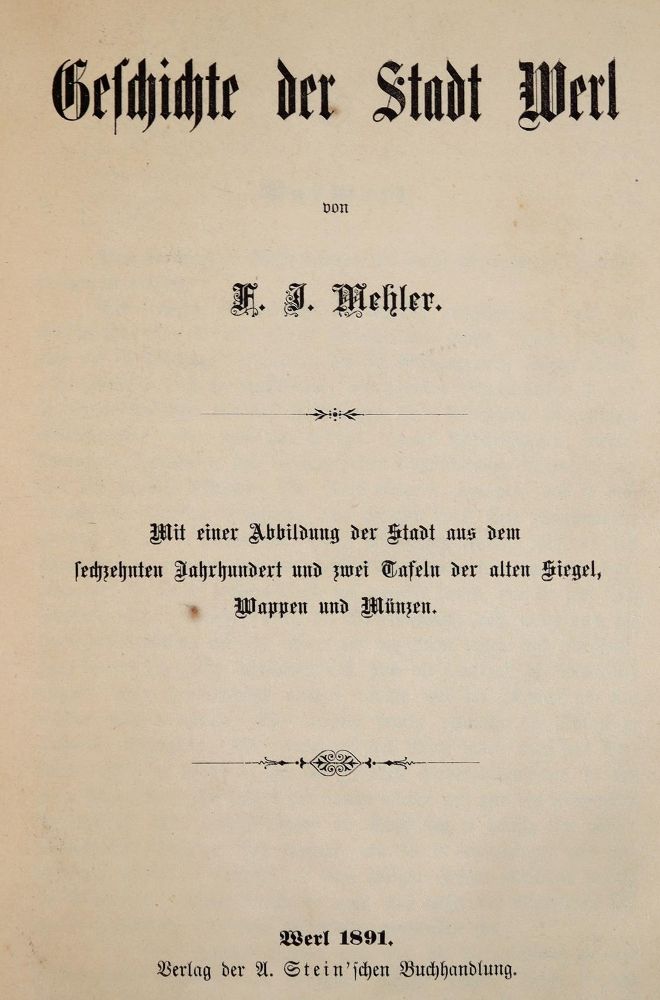 Große Abbildung Nr.1: 142-2362 Mehler,F.J.: (Deutschland, Werl)