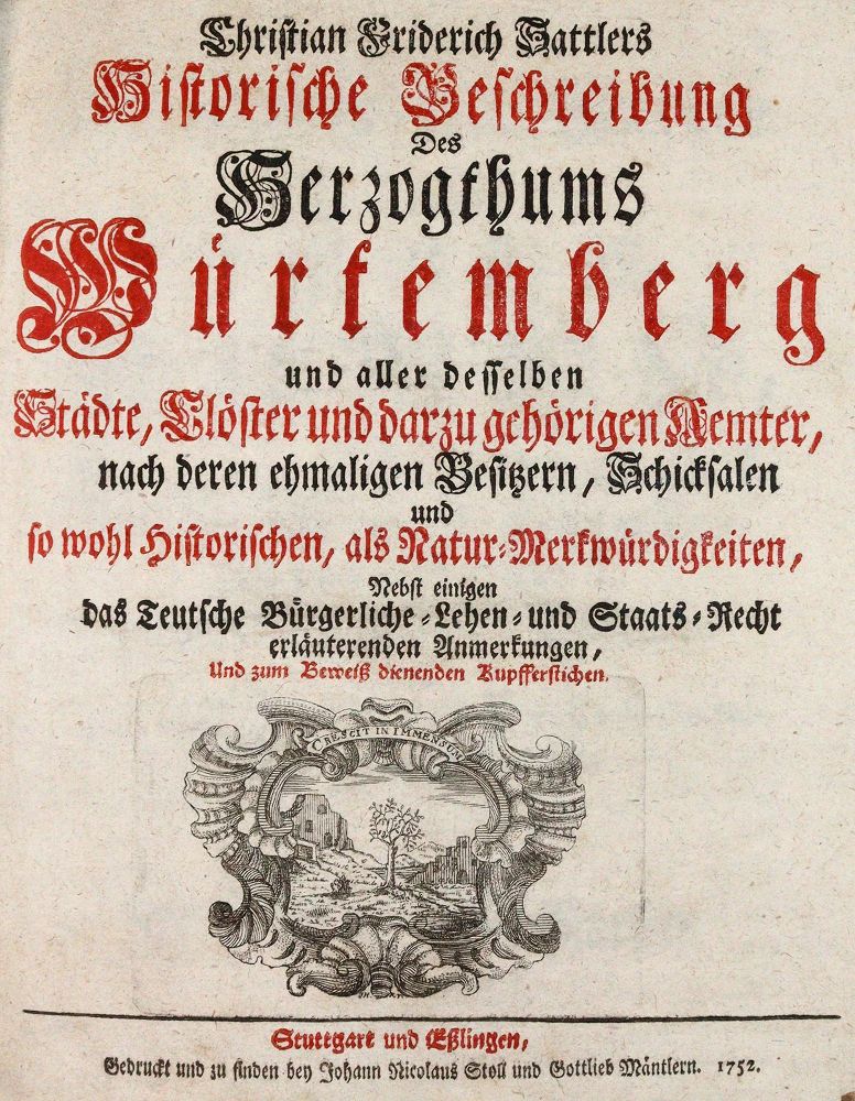 Große Abbildung Nr.1: 142-2365 Sattler,C.F.: (Deutschland, Württemberg)