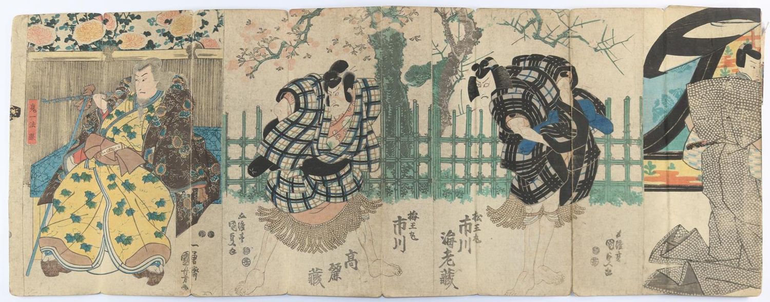 Große Abbildung Nr.11: 142-2369 Sammlung: (Künstlergraphik, Japan)