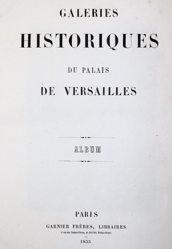 Große Abbildung Nr.1: 142-2380 Galeries Historiques du Palais de Versailles.: (Frankreich)