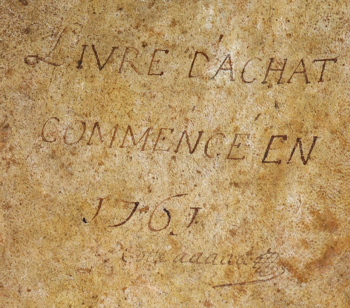 Große Abbildung Nr.1: 142-2385 Rechnungsbuch.: (Frankreich, Handschriften)