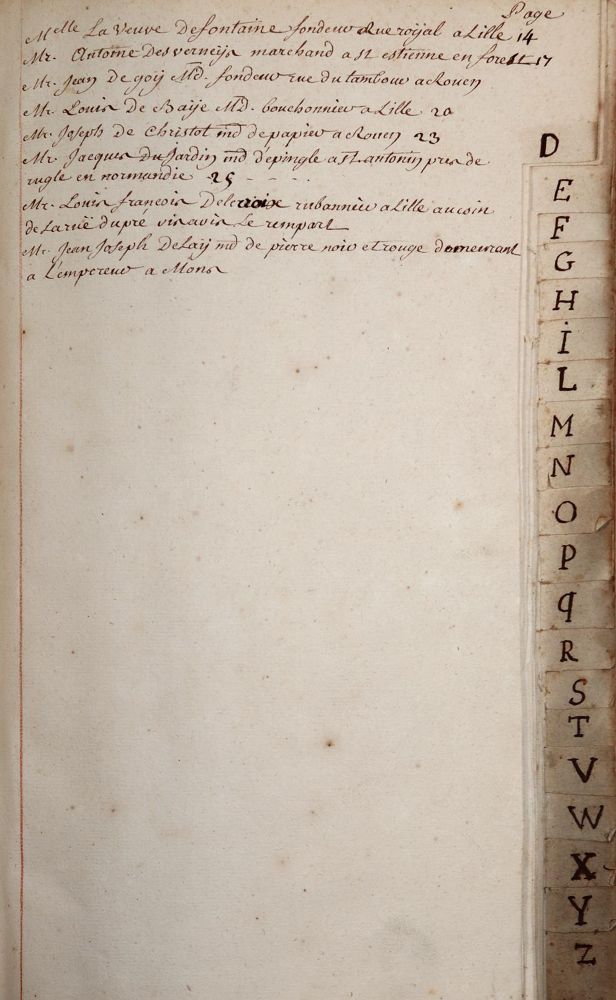 Große Abbildung Nr.3: 142-2385 Rechnungsbuch.: (Frankreich, Handschriften)