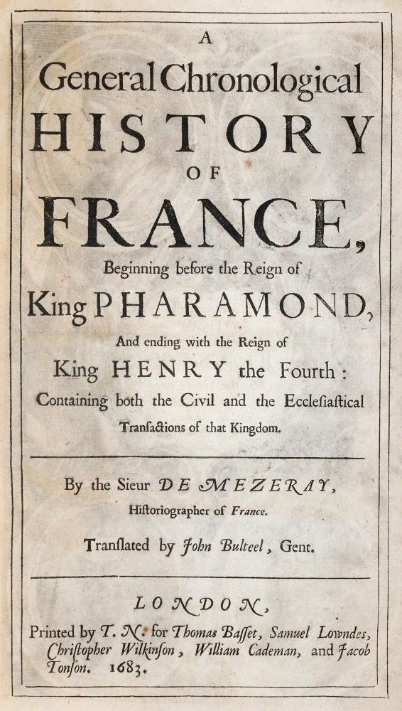 Große Abbildung Nr.1: 142-2393 Mezeray,F.E.de.: (Frankreich)