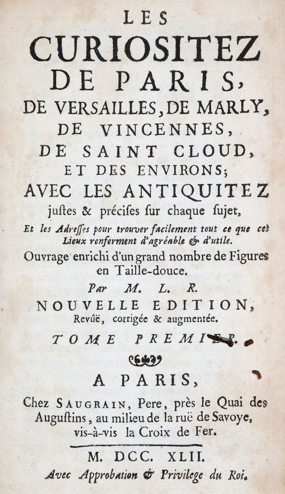 Große Abbildung Nr.1: 142-2395 (Le Rouge,G.L.).: (Frankreich, Paris)