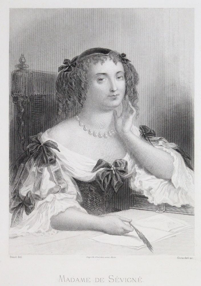 Große Abbildung Nr.2: 142-2401 Sevigne, (Marie de Rabutin-Chantal de).: (Frankreich, Portrait)