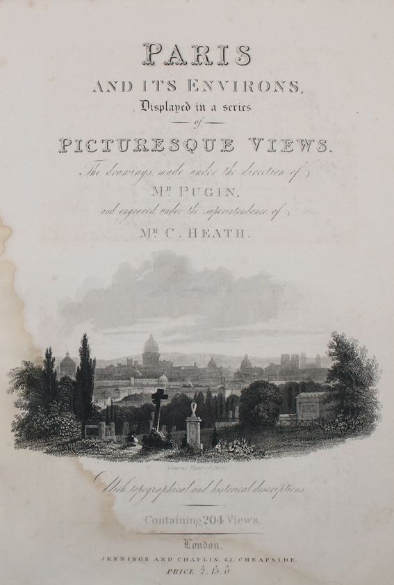 Große Abbildung Nr.1: 142-2402 Pugin,(A.).: (Frankreich)