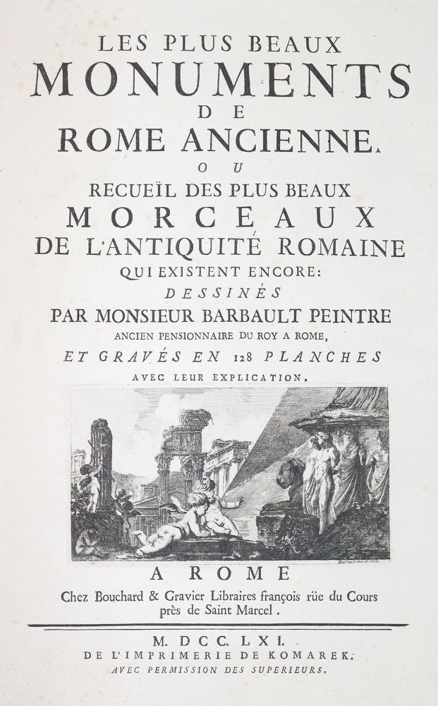 Große Abbildung Nr.1: 142-2429 Barbault,J.: (Italien, Rom)