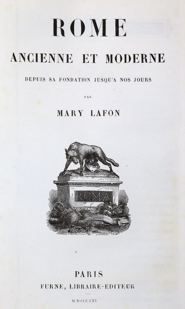 Große Abbildung Nr.1: 142-2433 Lafon,M.: (Italien, Rom)
