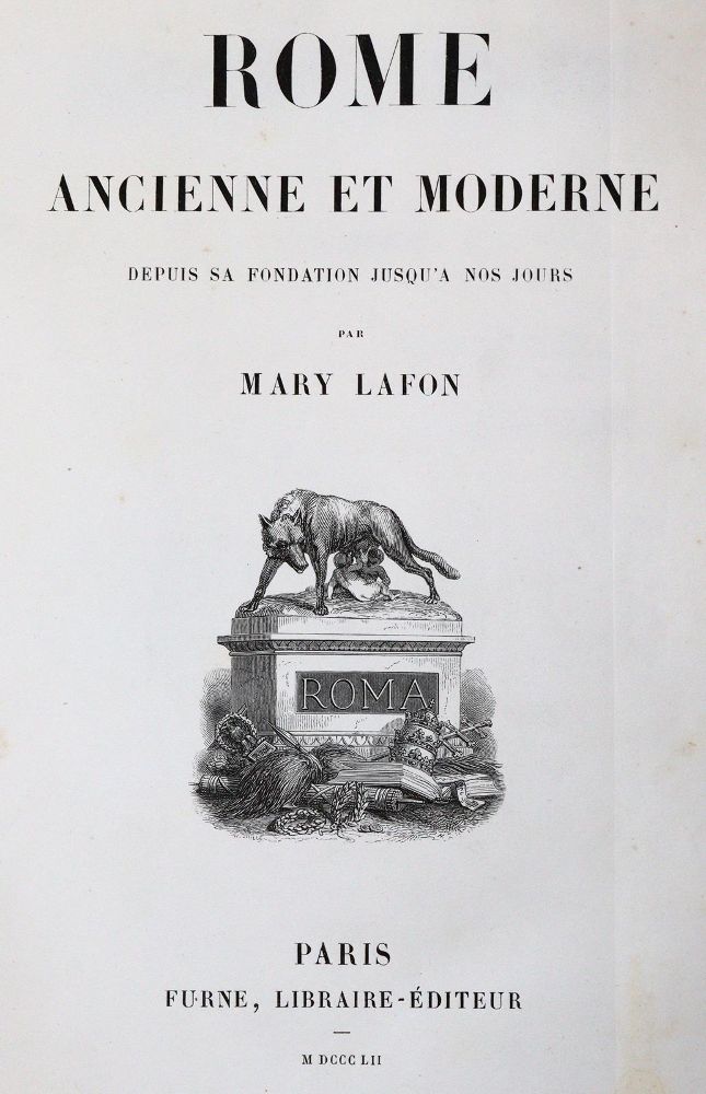Große Abbildung Nr.1: 142-2434 Lafon,M.: (Italien, Rom)