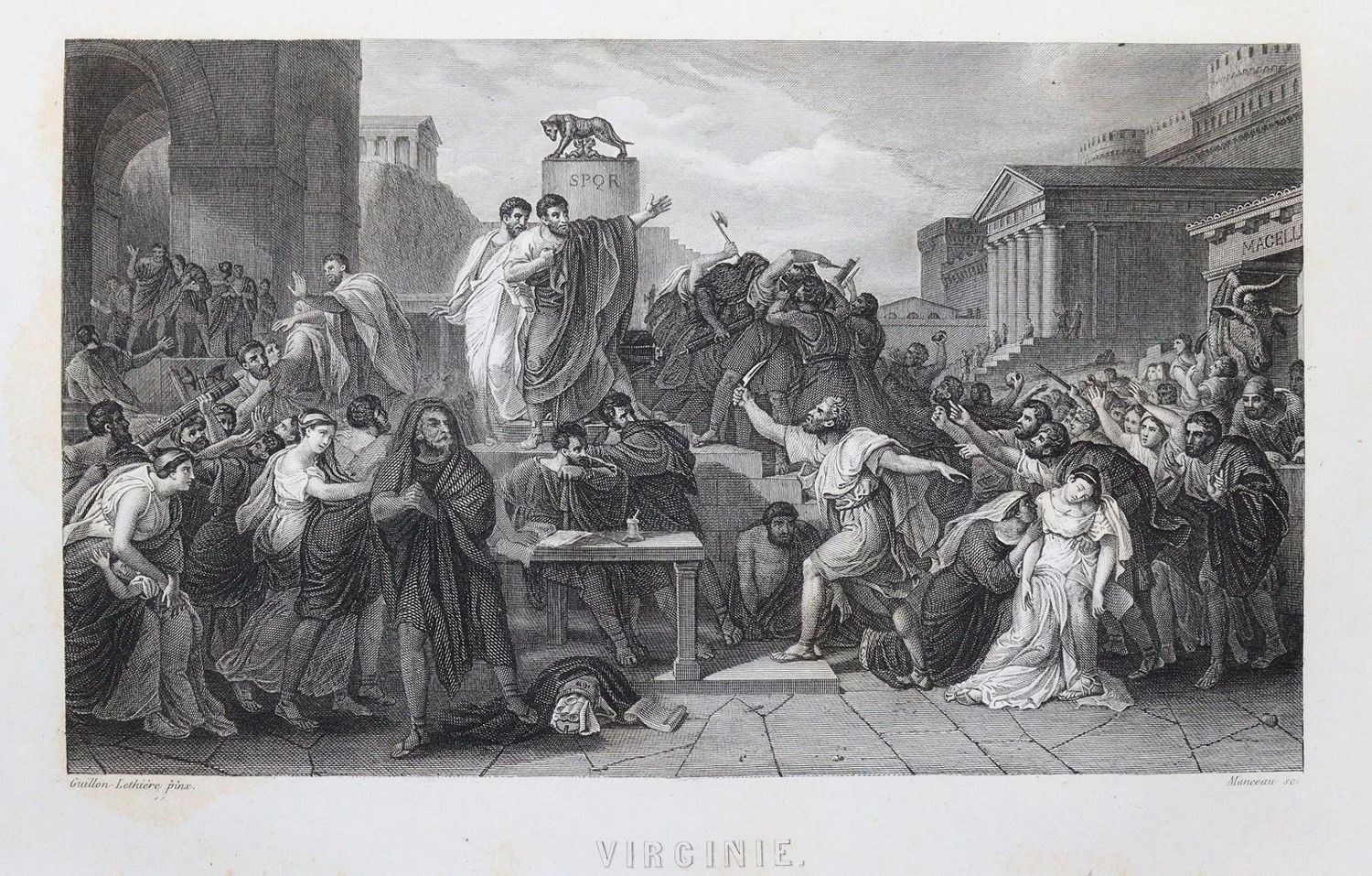 Große Abbildung Nr.3: 142-2434 Lafon,M.: (Italien, Rom)