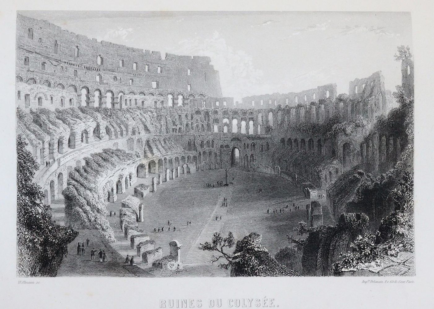 Große Abbildung Nr.4: 142-2434 Lafon,M.: (Italien, Rom)