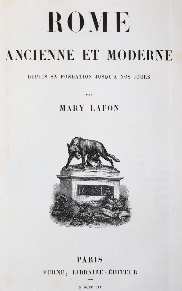 Große Abbildung Nr.1: 142-2435 Lafon,M.: (Italien, Rom)