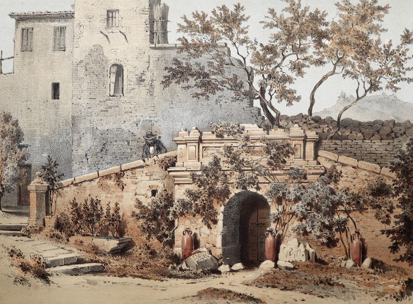 Große Abbildung Nr.2: 142-2437 Reber,F.: (Italien, Rom)