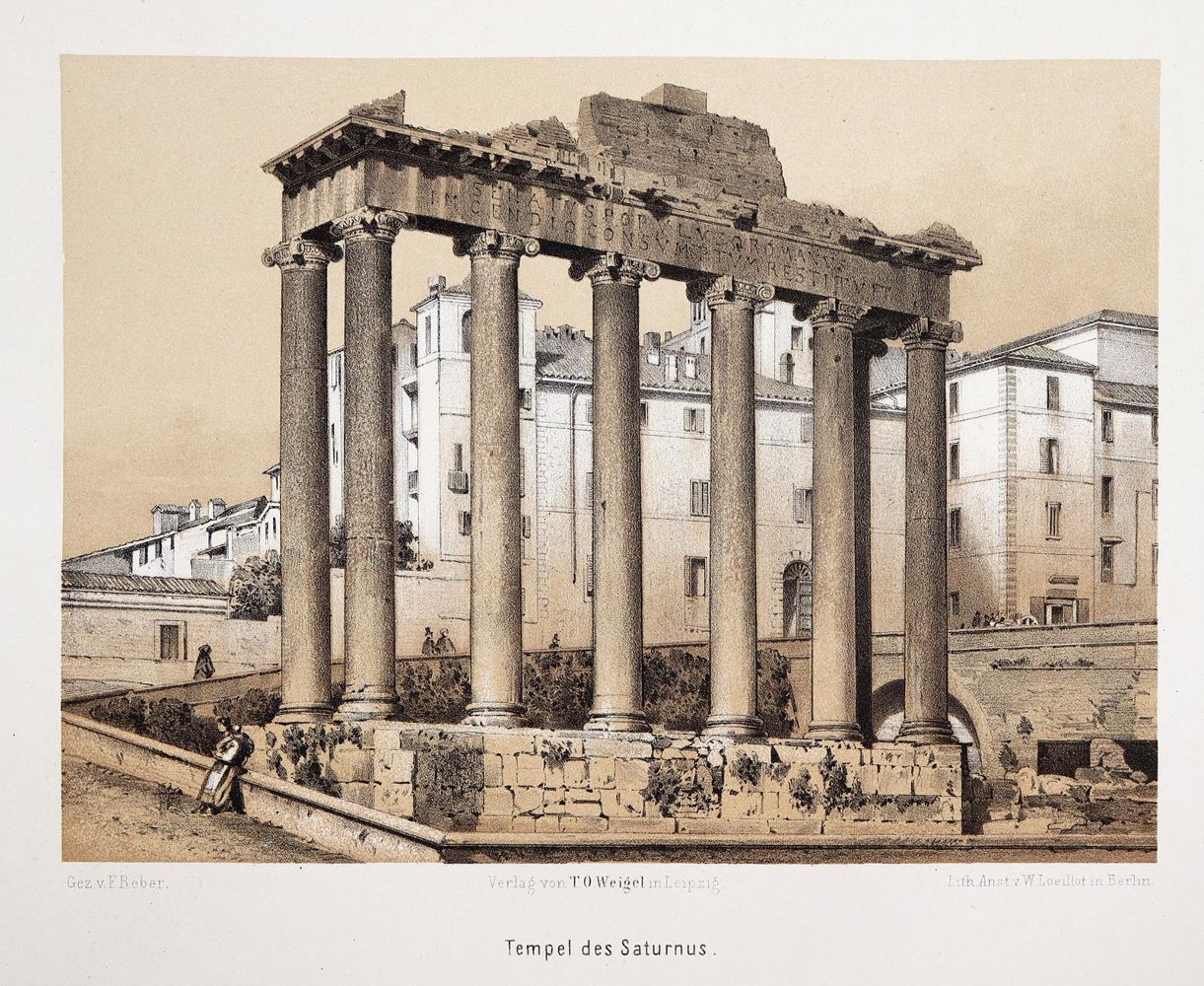 Große Abbildung Nr.4: 142-2437 Reber,F.: (Italien, Rom)