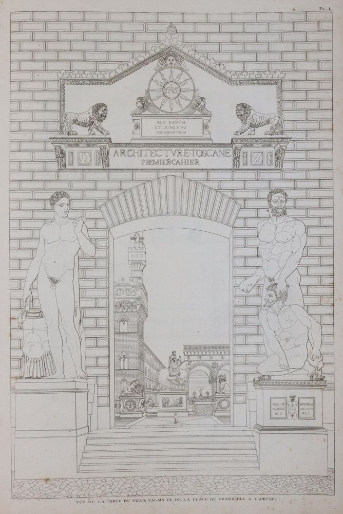 Große Abbildung Nr.4: 142-2438 Grandjean (de Montigny,A.H.V.) u. A.Famin.: (Italien, Toskana)