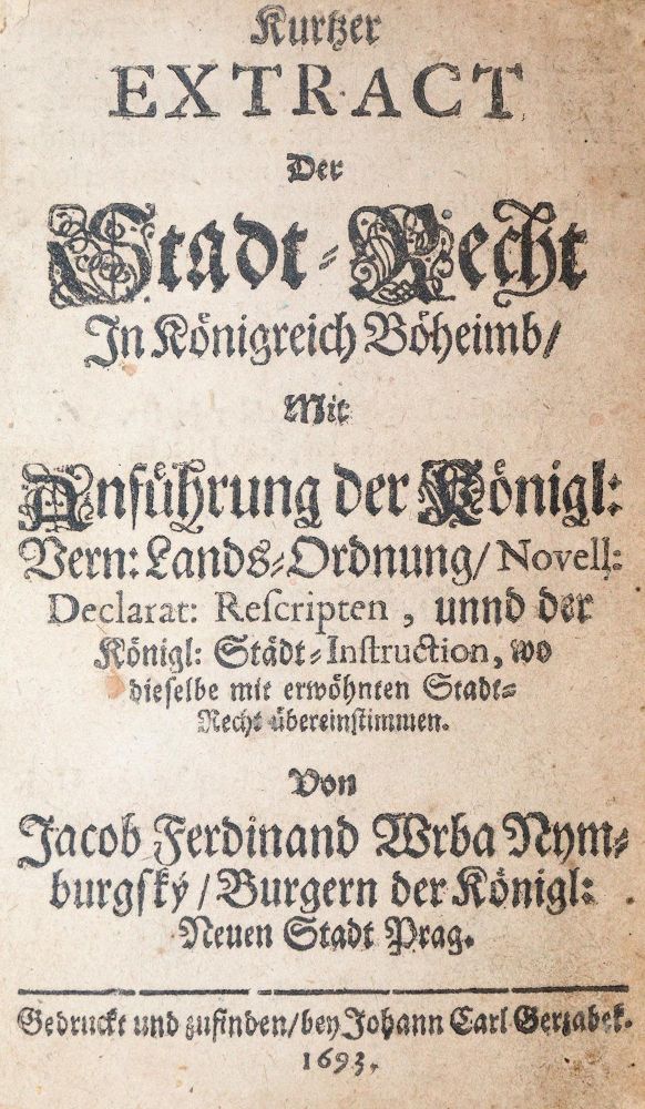 Große Abbildung Nr.1: 142-2446 Nymburgsky,J.F.W.: (Österreich, Böhmen)