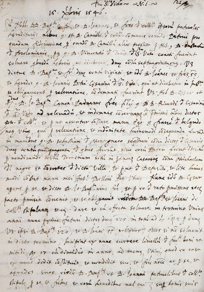 Große Abbildung Nr.1: 142-2465 Colloredo.: (Österreich, Handschriften)