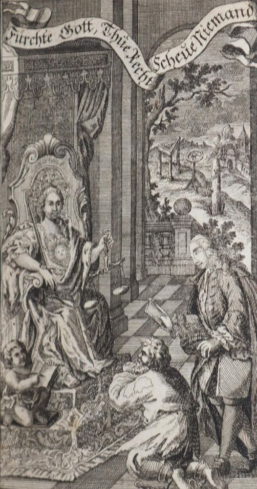 Große Abbildung Nr.2: 142-25 Beck,J.J.: (Alte Drucke, Handschriften und Theologie)