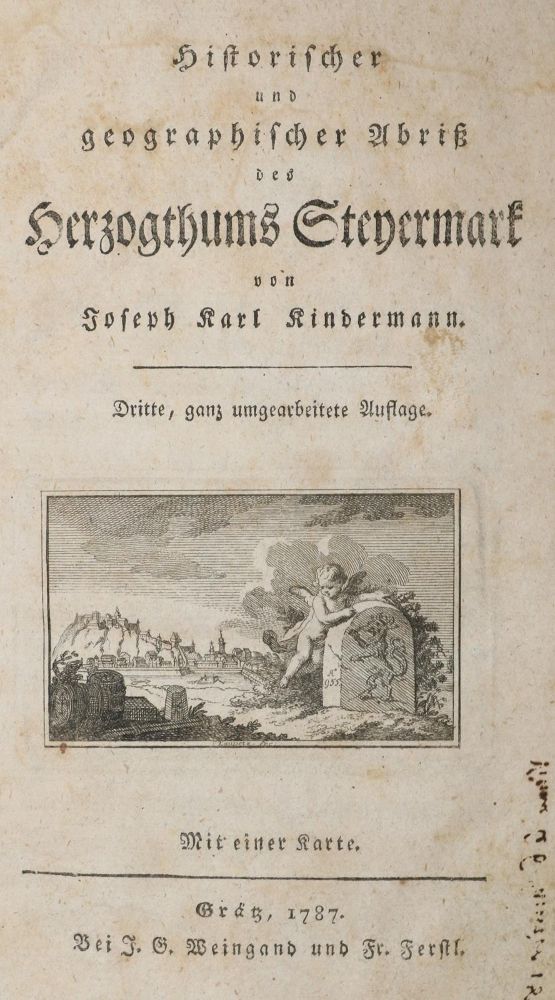 Große Abbildung Nr.1: 142-2501 Kindermann,J.K.: (Österreich, Steiermark)