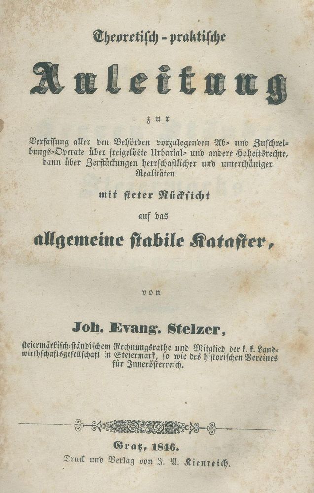 Große Abbildung Nr.1: 142-2505 Stelzer,J.E.: (Österreich)