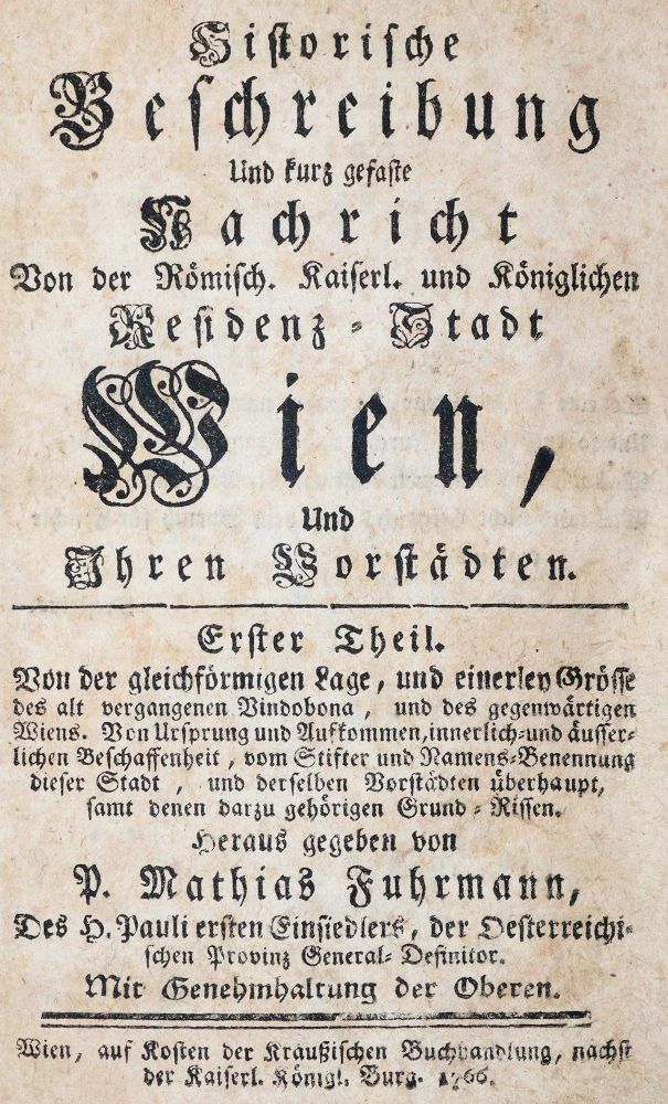 Große Abbildung Nr.1: 142-2514 Fuhrmann,M.: (Österreich, Wien)