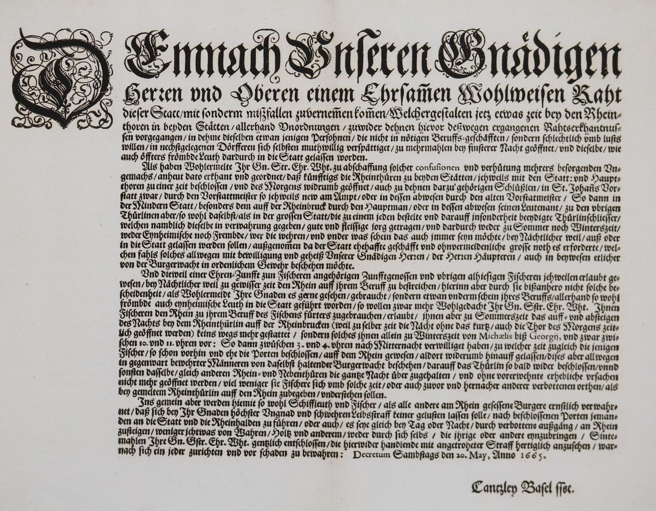 Große Abbildung Nr.1: 142-2521 Schulordnung,: (Schweiz, Basel)