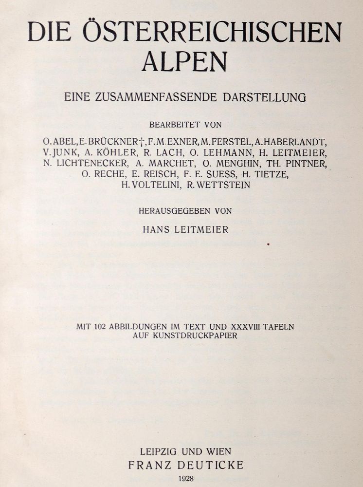 Große Abbildung Nr.1: 142-2536 Sammlung: (Verschiedene Gebiete - Varia, Alpen und Alpinismus)