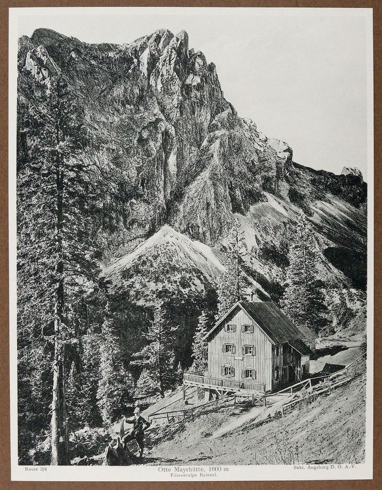Große Abbildung Nr.3: 142-2538 Schutzhütten und Unterkunftshäuser, Die,: (Verschiedene Länder - Geschichte, Alpen und Alpinismus)