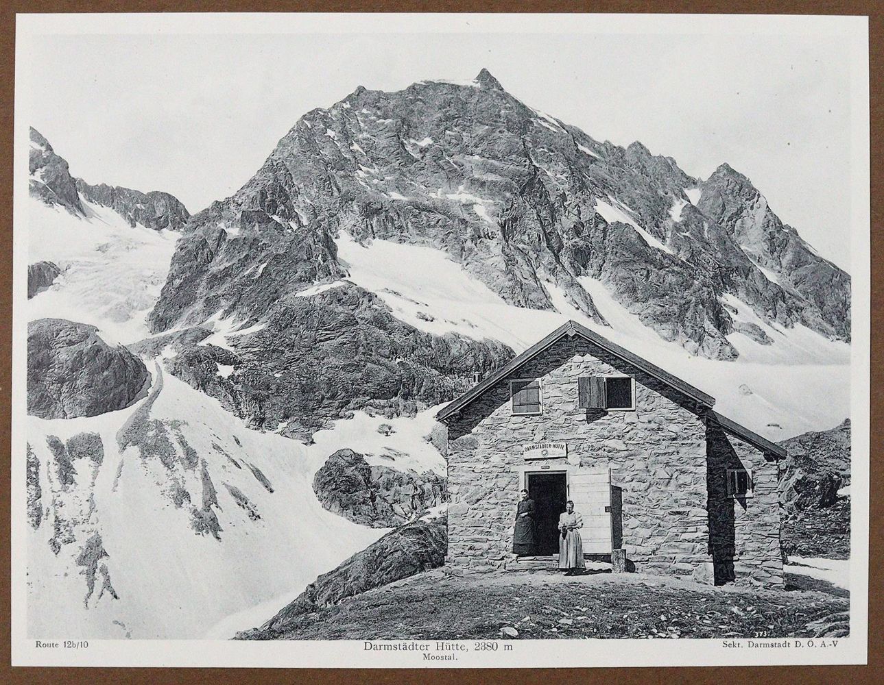 Große Abbildung Nr.6: 142-2538 Schutzhütten und Unterkunftshäuser, Die,: (Verschiedene Länder - Geschichte, Alpen und Alpinismus)