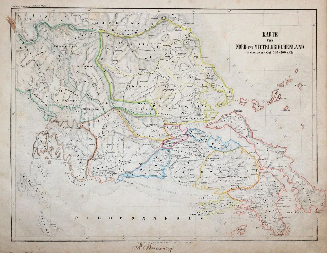 Große Abbildung Nr.2: 142-2544 Beck,J.: (Verschiedene Länder - Geschichte, Atlanten)