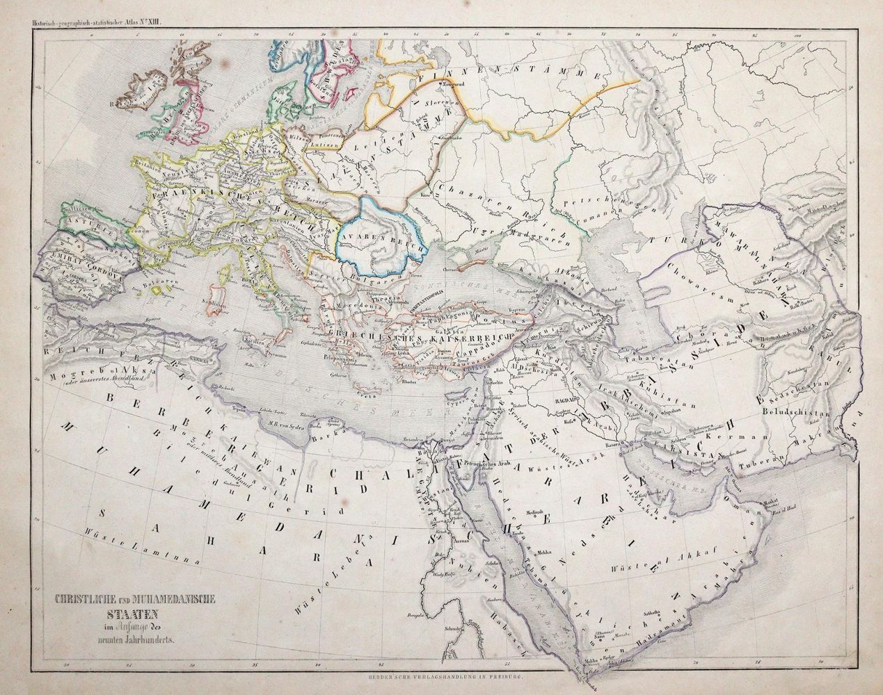 Große Abbildung Nr.4: 142-2544 Beck,J.: (Verschiedene Länder - Geschichte, Atlanten)