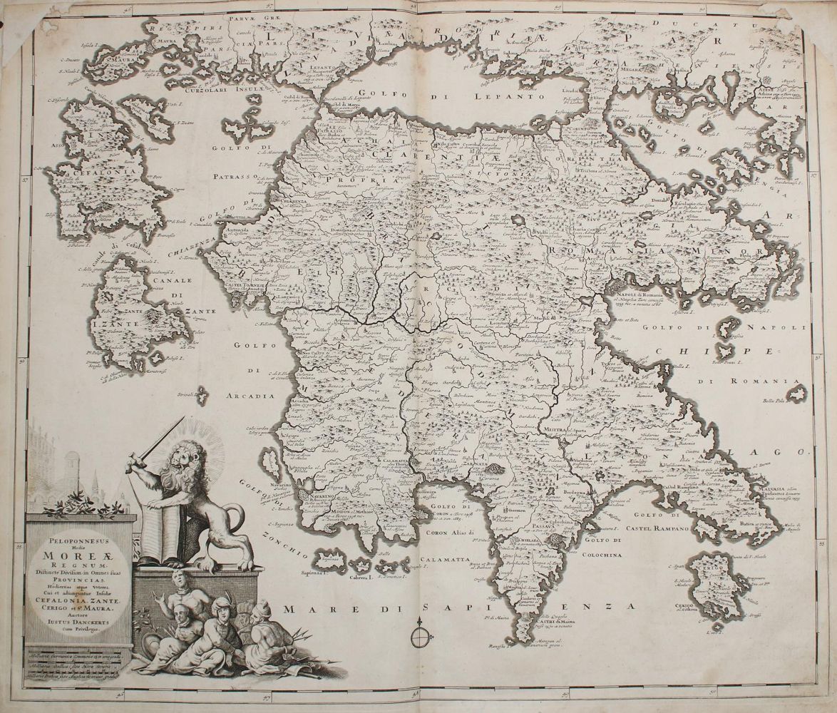 Große Abbildung Nr.2: 142-2546 Danckerts,J.: (Verschiedene Länder - Geschichte, Atlanten)