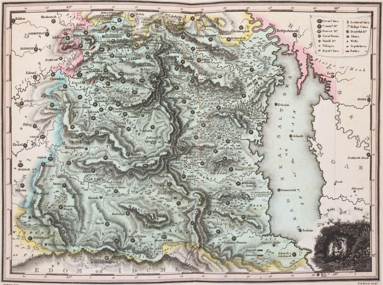 Große Abbildung Nr.3: 142-2551 Scripture Atlas, The,: (Verschiedene Länder - Geschichte, Atlanten)