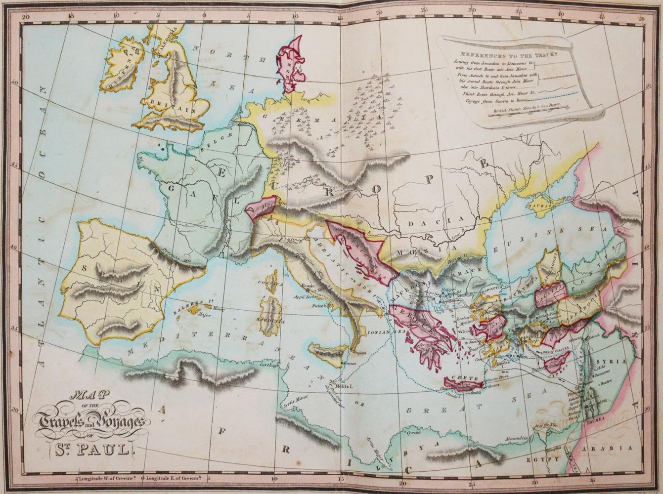 Große Abbildung Nr.6: 142-2551 Scripture Atlas, The,: (Verschiedene Länder - Geschichte, Atlanten)