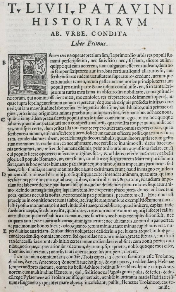 Große Abbildung Nr.2: 142-256 Livius,T.: (Alte Drucke, Handschriften und Theologie)