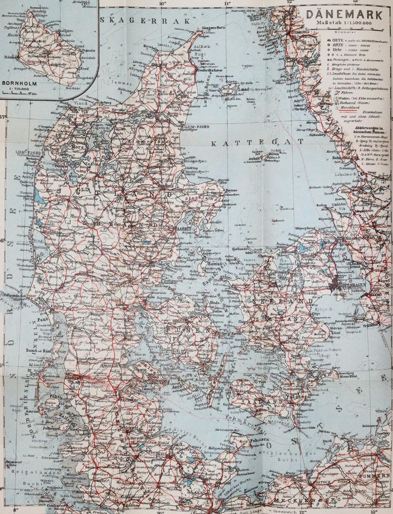 Große Abbildung Nr.1: 142-2561 Norwegen,: (Verschiedene Länder - Geschichte, Baedeker)