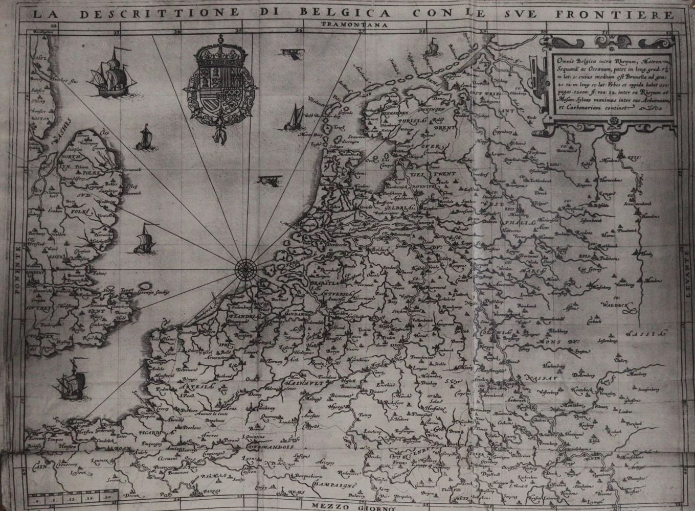 Große Abbildung Nr.2: 142-2568 (Guicciardini,L.: (Verschiedene Länder - Geschichte, Benelux)